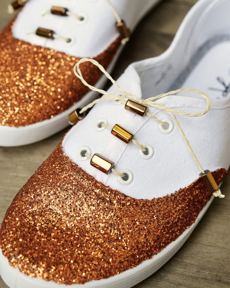 chaussure à paillette