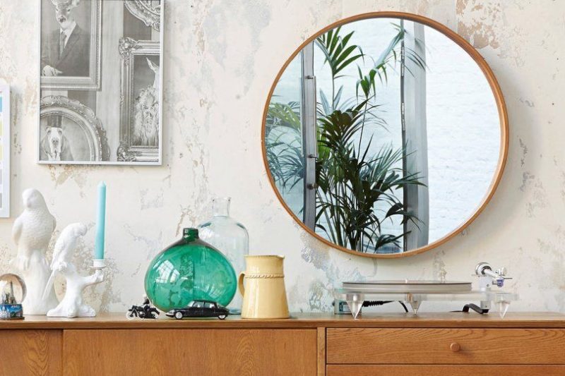 Comment fabriquer un miroir rond ?
