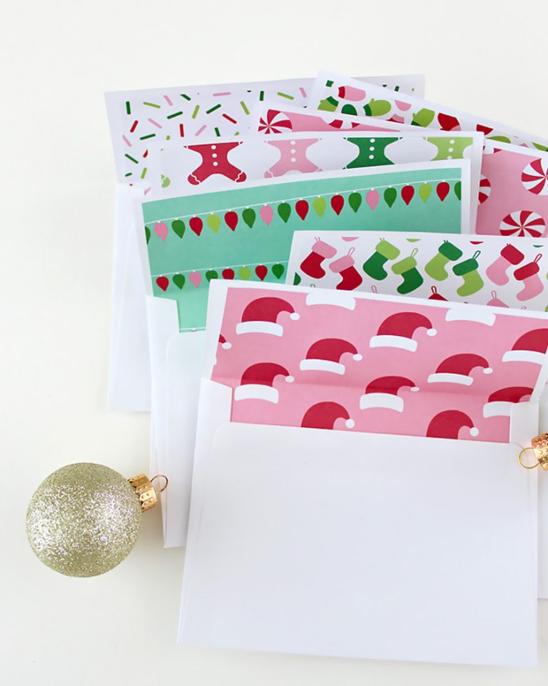 Des enveloppes et cartes DIY pour Noël | Shake My Blog