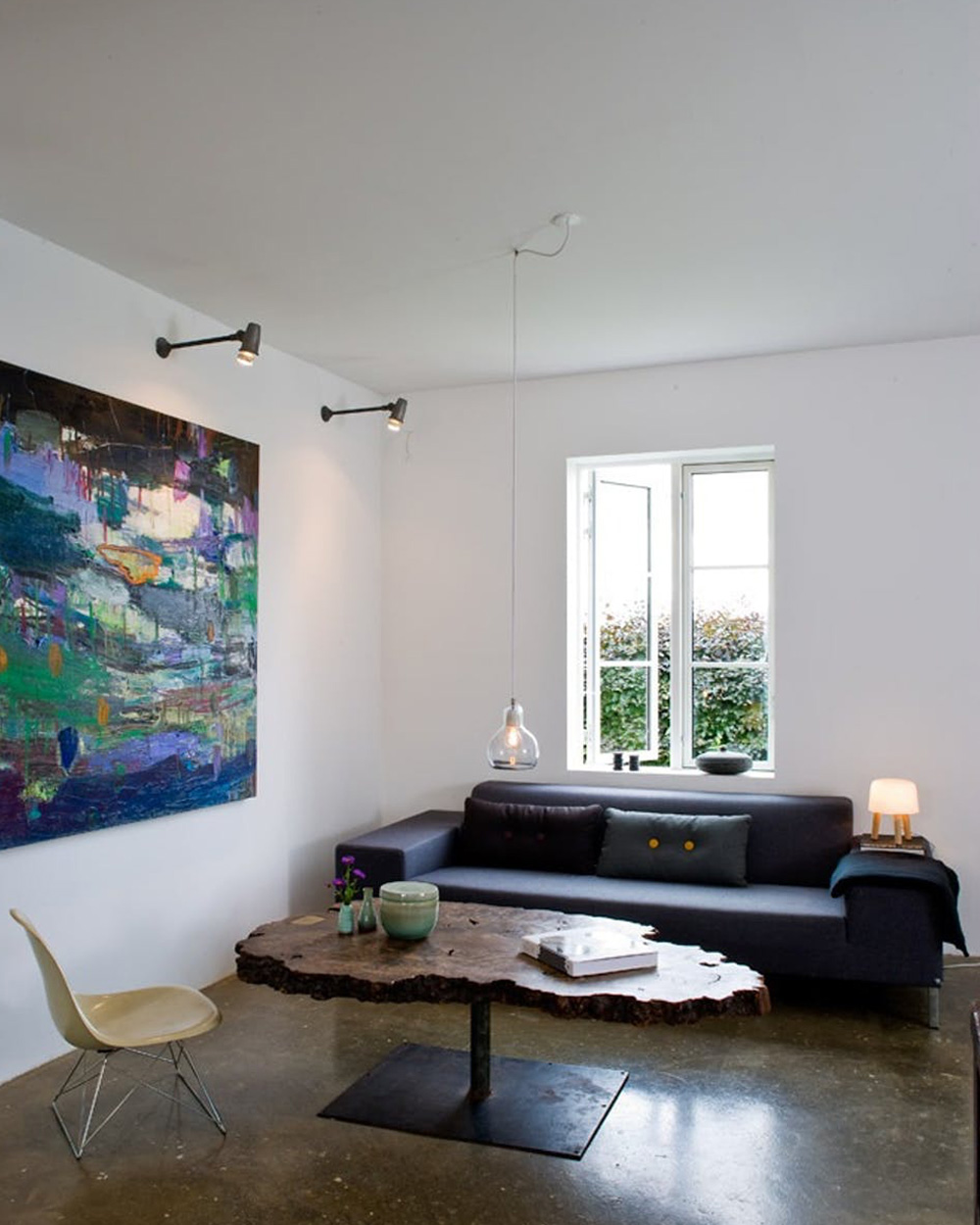 salon moderne minimaliste