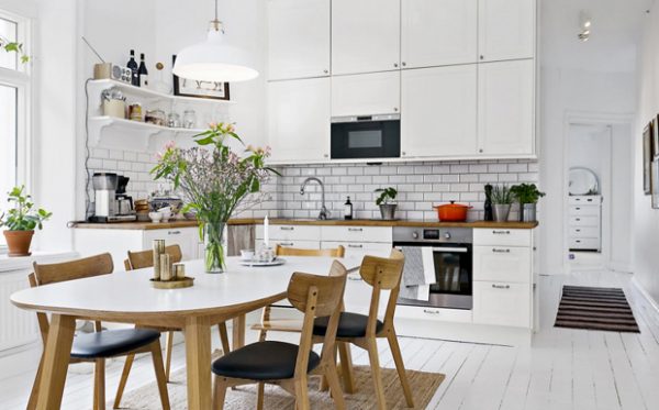 Sélection de cuisines à la déco scandinave | Shake My Blog