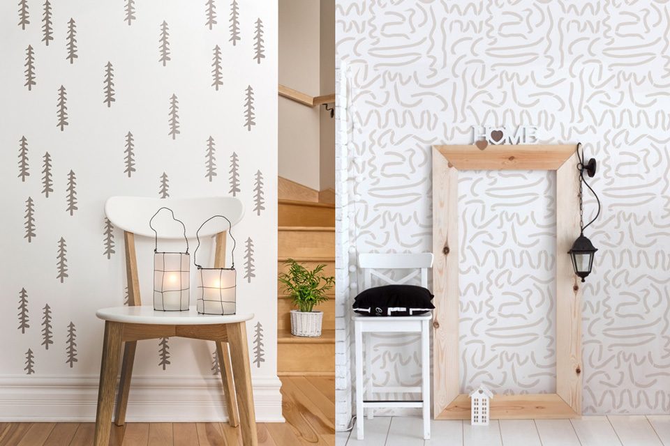 pochoir mural stencilit