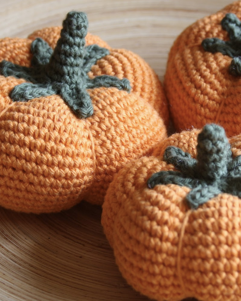 citrouille halloween diy crochet