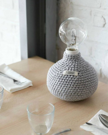 lampe tricot