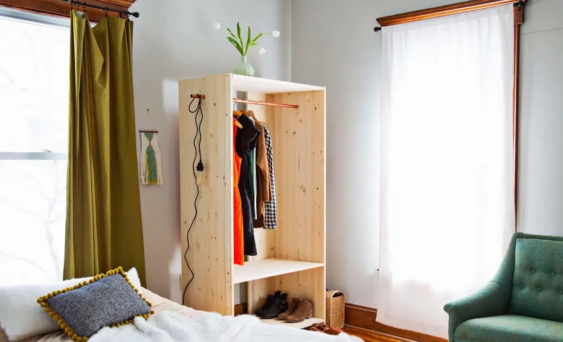 fabriquer penderie diy