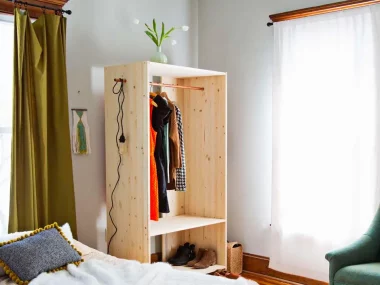 fabriquer penderie diy