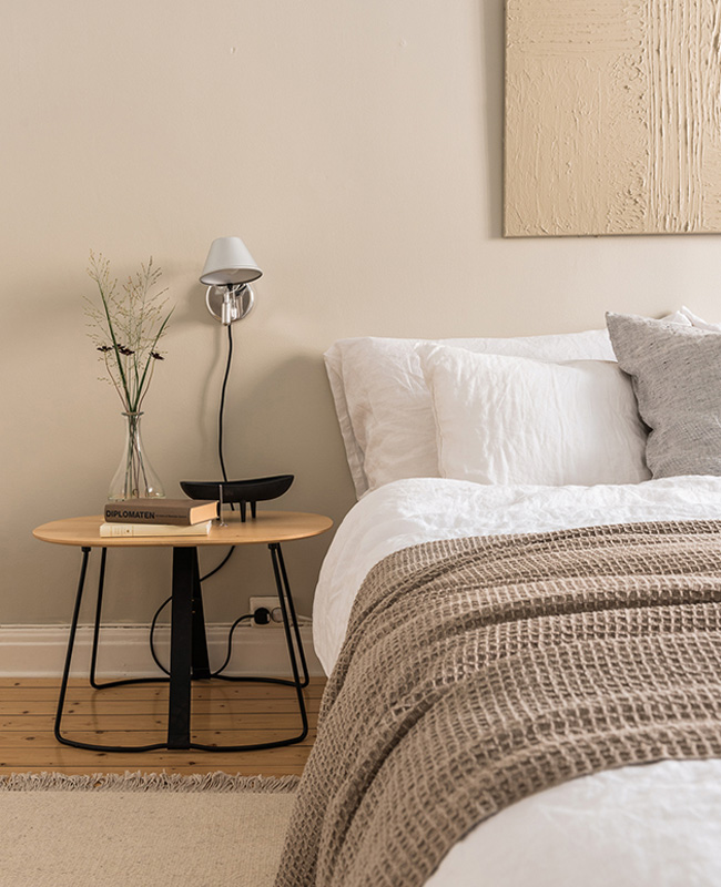 deco appartement airbnb chambre beige