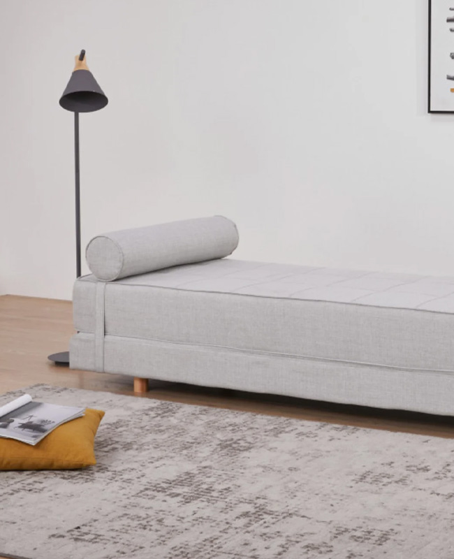 daybed banquette convertible gris