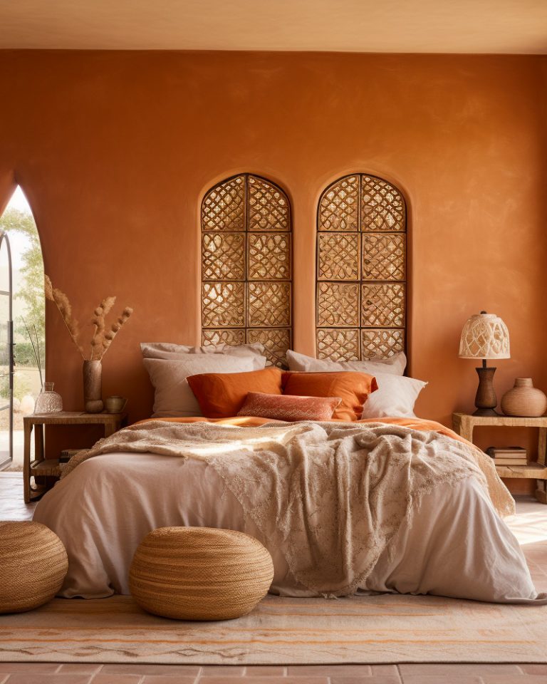 Une déco terracotta dans la chambre | Shake My Blog