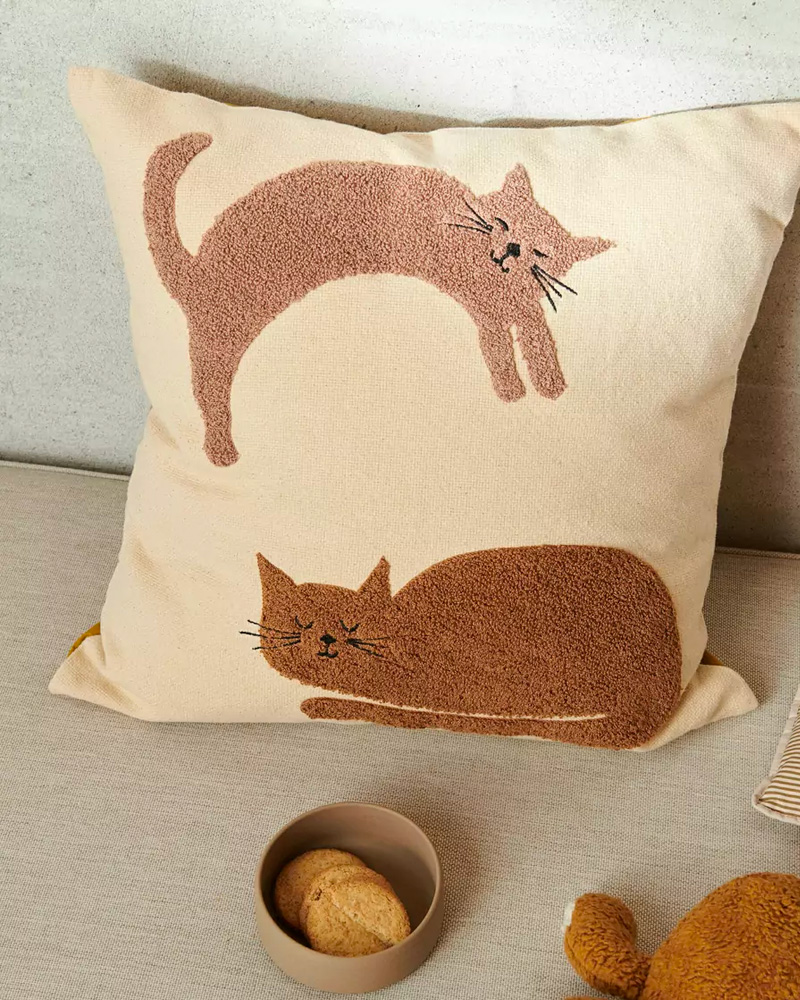 coussin chat