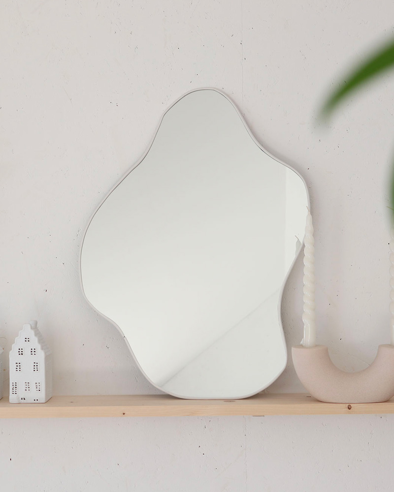 miroir organique diy minimaliste