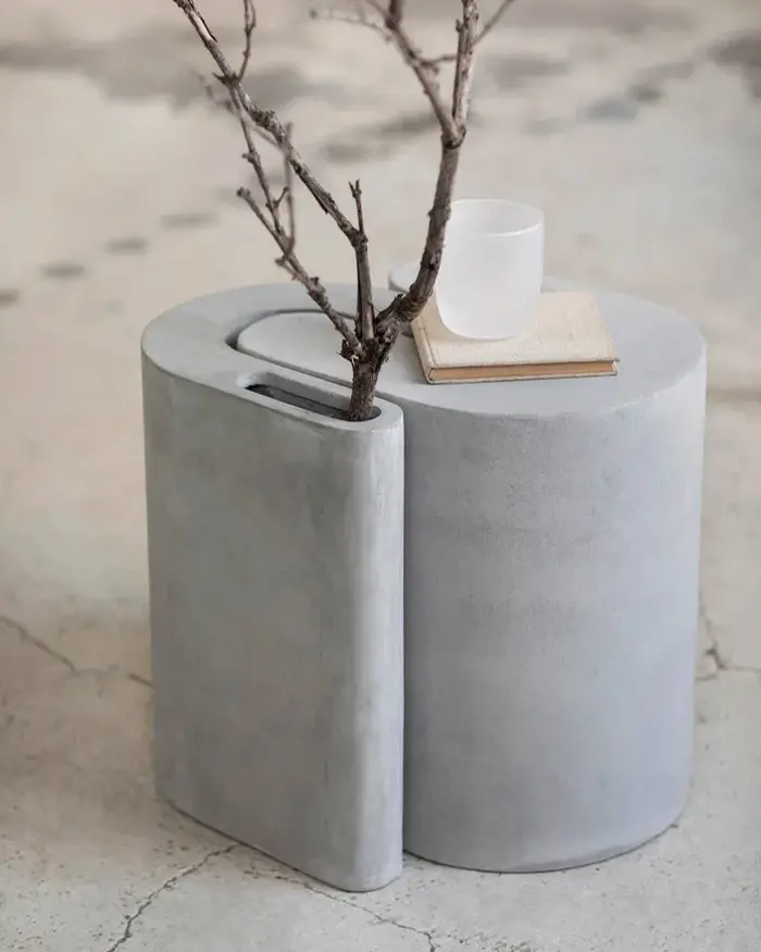 table appoint beton
