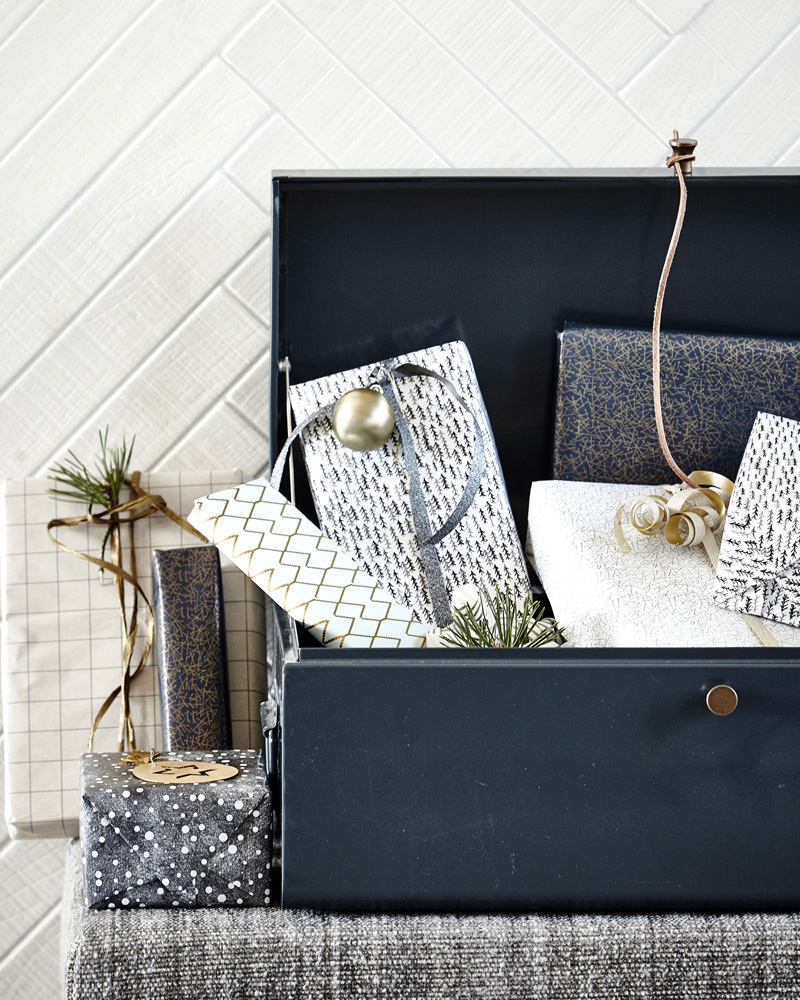 malle rangement metal