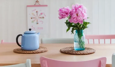 deco maison campagne rose