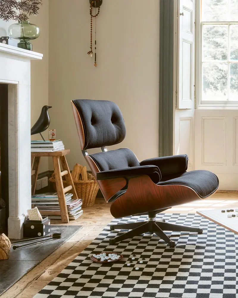 lounge chair Eames noir