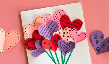 carte Saint Valentin diy
