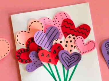 carte Saint Valentin diy