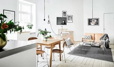 deco appartement moderne cuivre