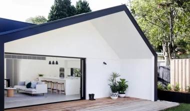 deco maison moderne vert menthe