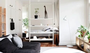 deco studio moderne vintage