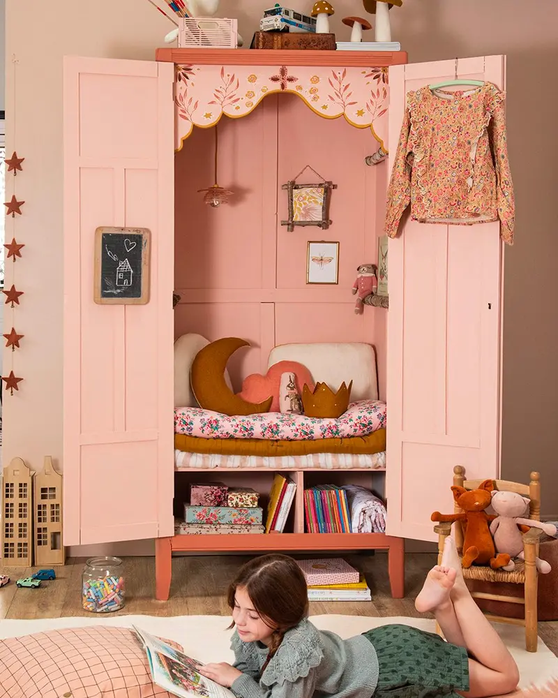 armoire parisienne cabane enfant