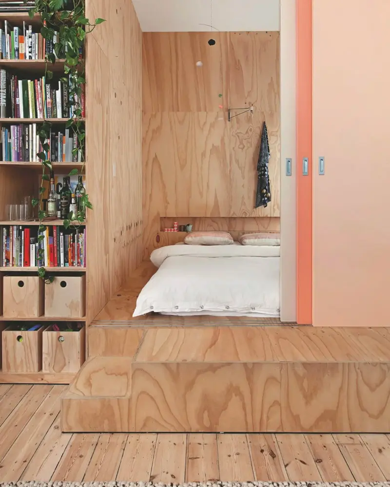deco chambre contreplaque