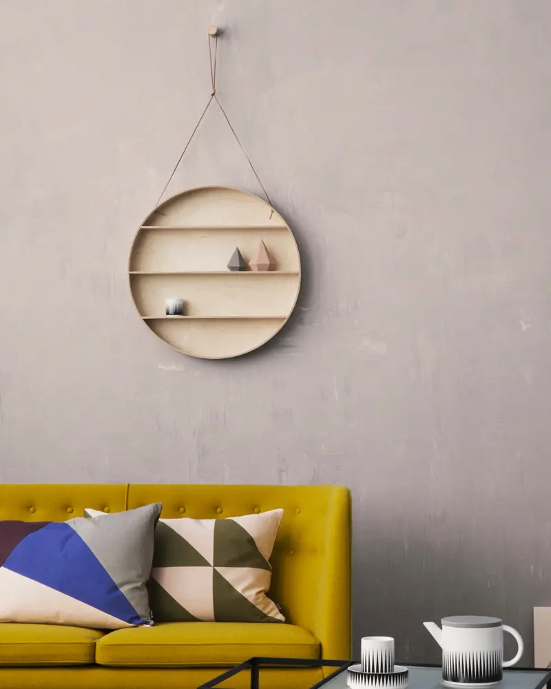etagere murale contreplaque