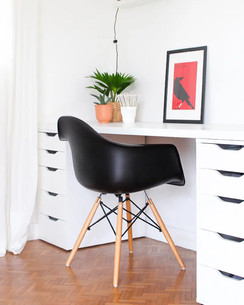deco maison minimaliste vintage bureau