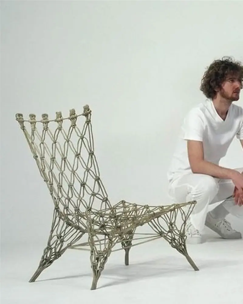 fauteuil style macrame