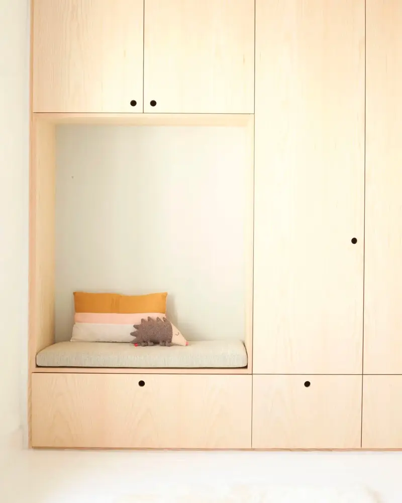 rangement sur mesure enfant contreplaque