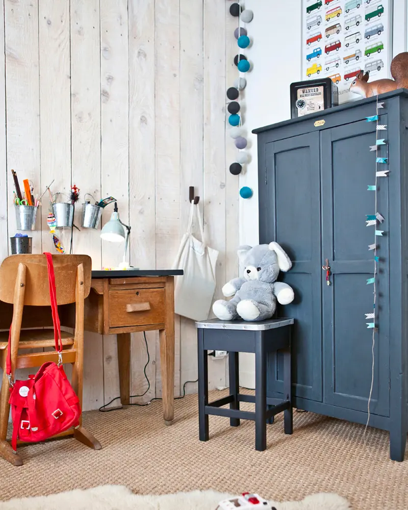 armoire parisienne basse enfant