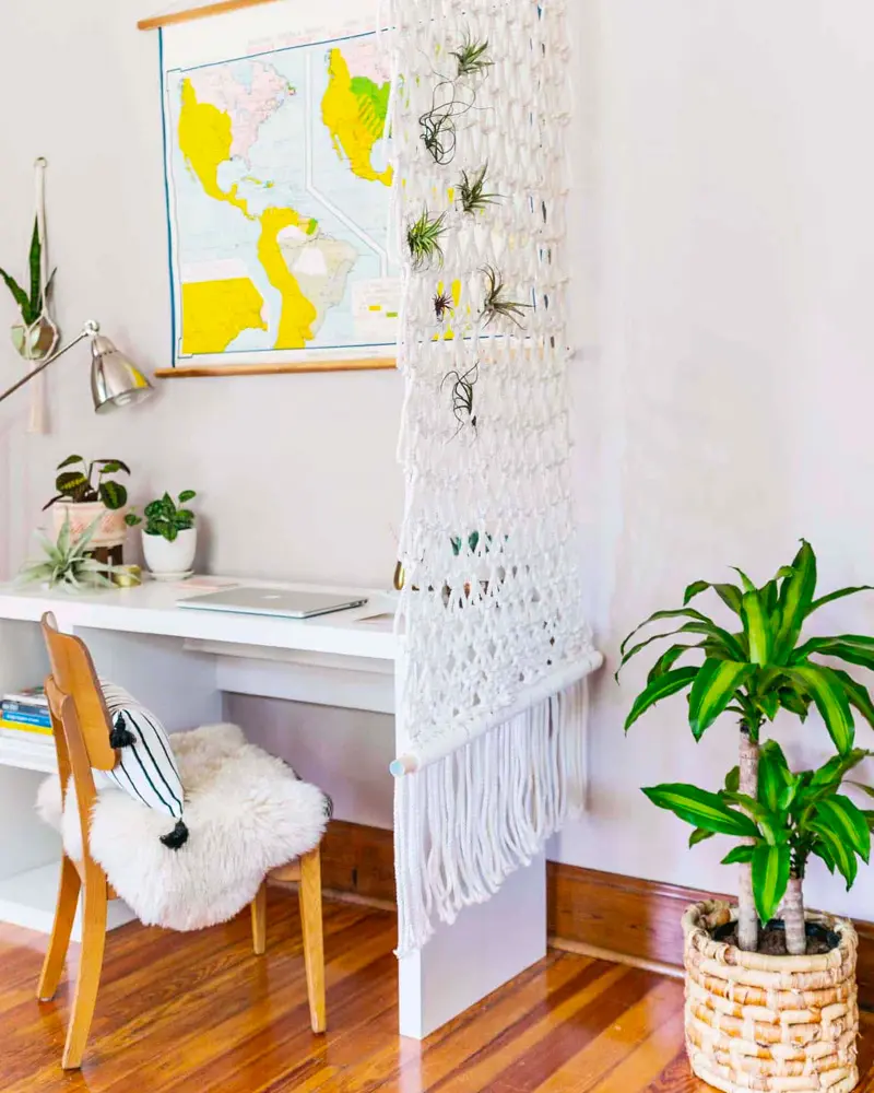 séparateur piece macrame