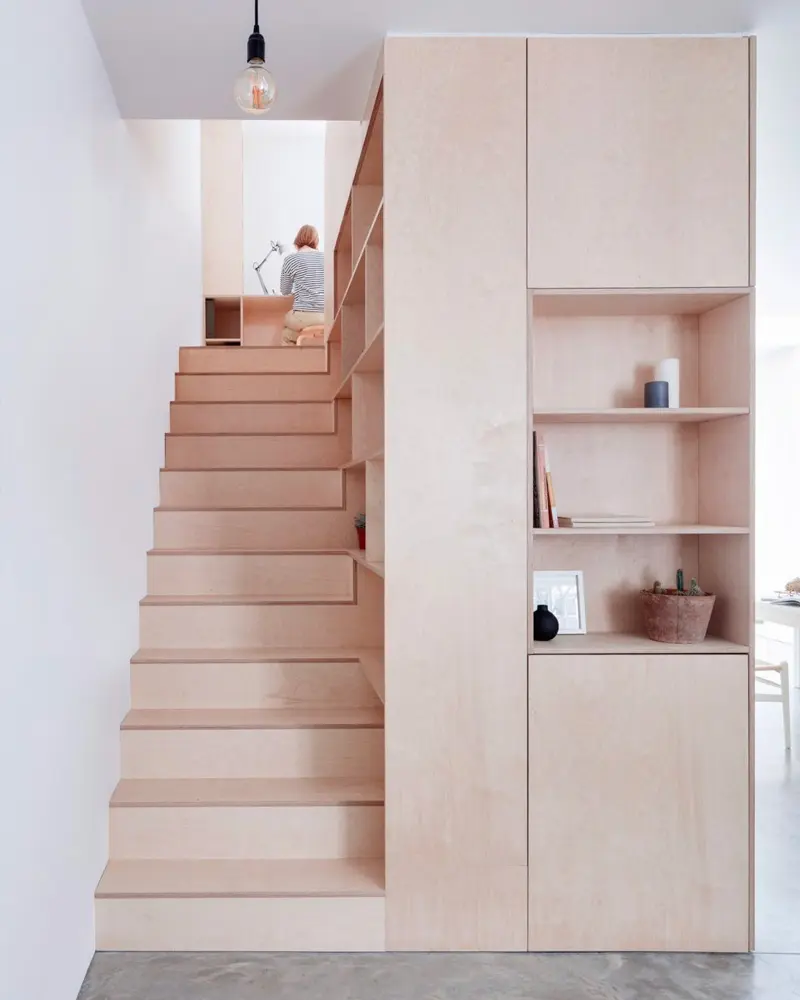 escalier contreplaque