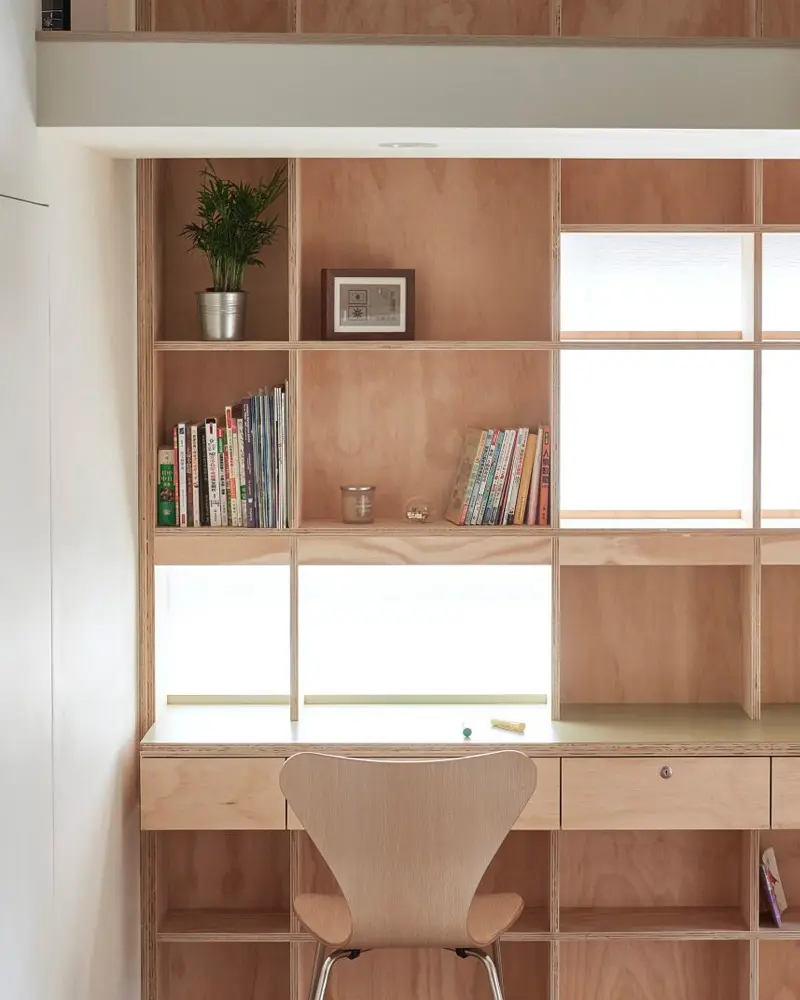 deco bureau contreplaque