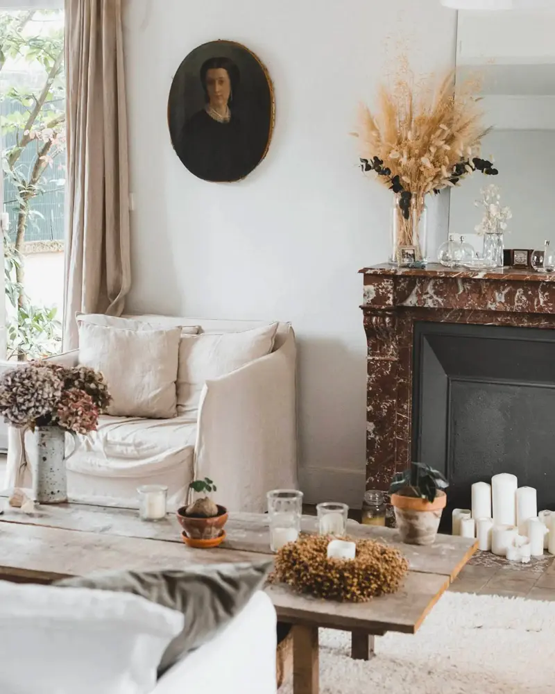 deco salon boheme chic
