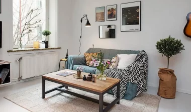 deco appartement industriel scandinave vintage