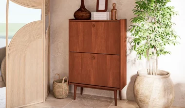 meuble chaussures vintage