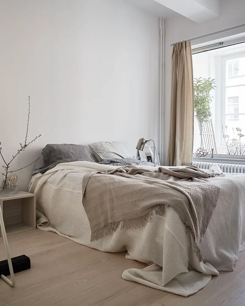 deco chambre minimaliste beige