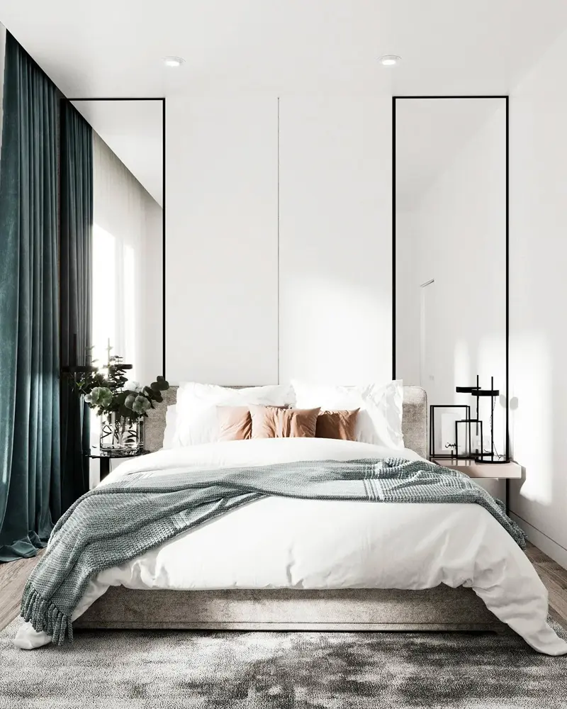 deco chambre minimaliste moderne