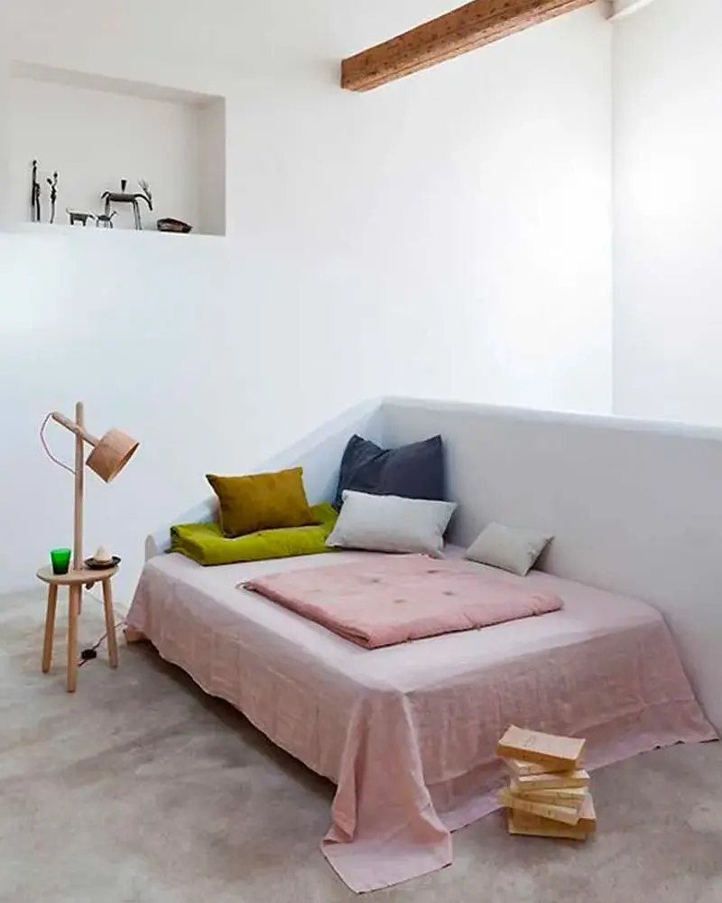 deco chambre minimaliste rose