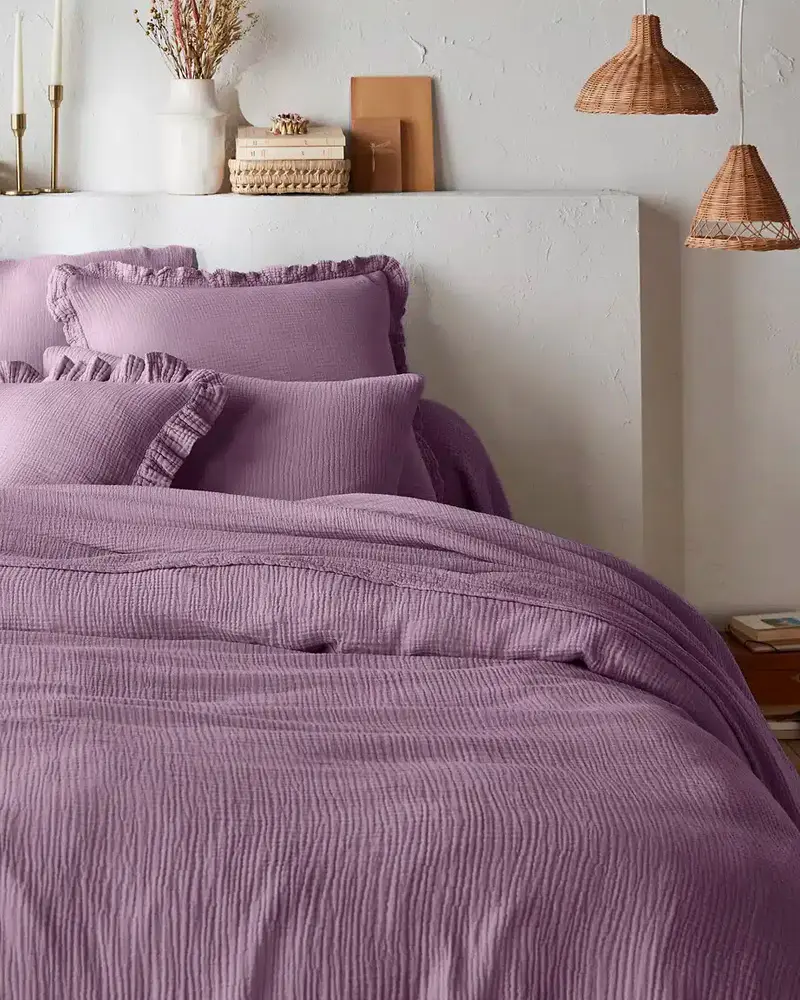 deco chambre nature violet