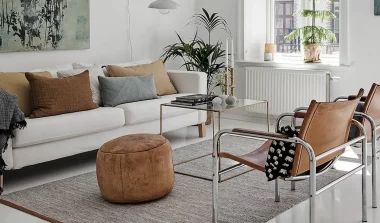 deco appartement blanc papier peint