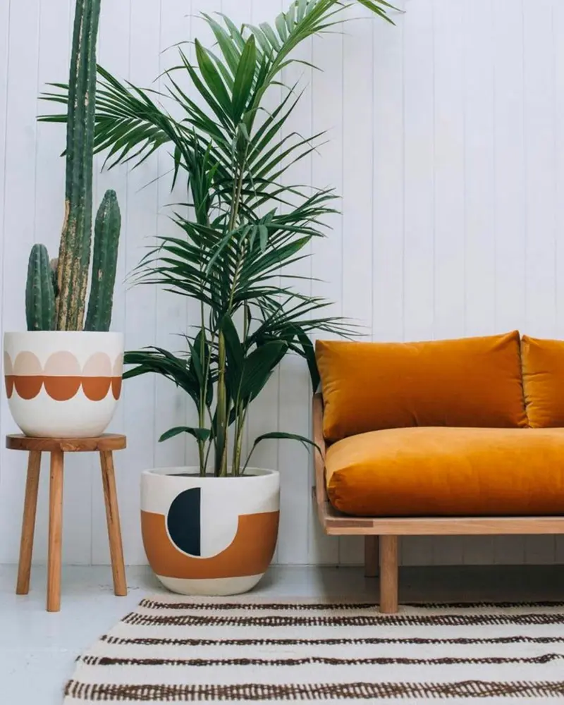 deco salon orange