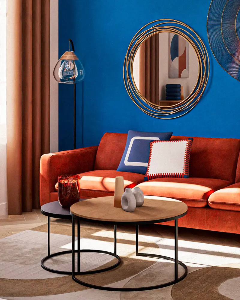 canape orange
