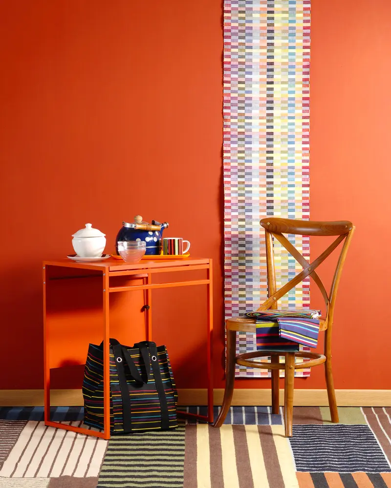 deco bureau orange