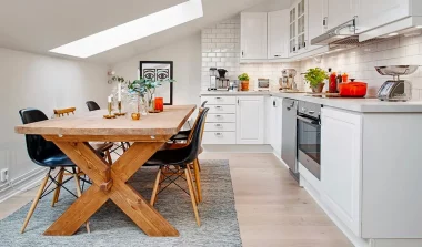 deco appartement scandinave moderne gris