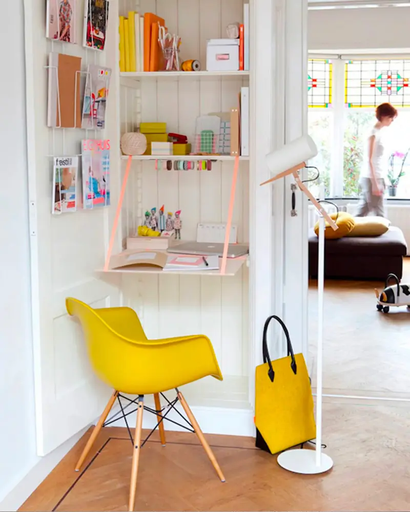 deco bureau rabattable placard