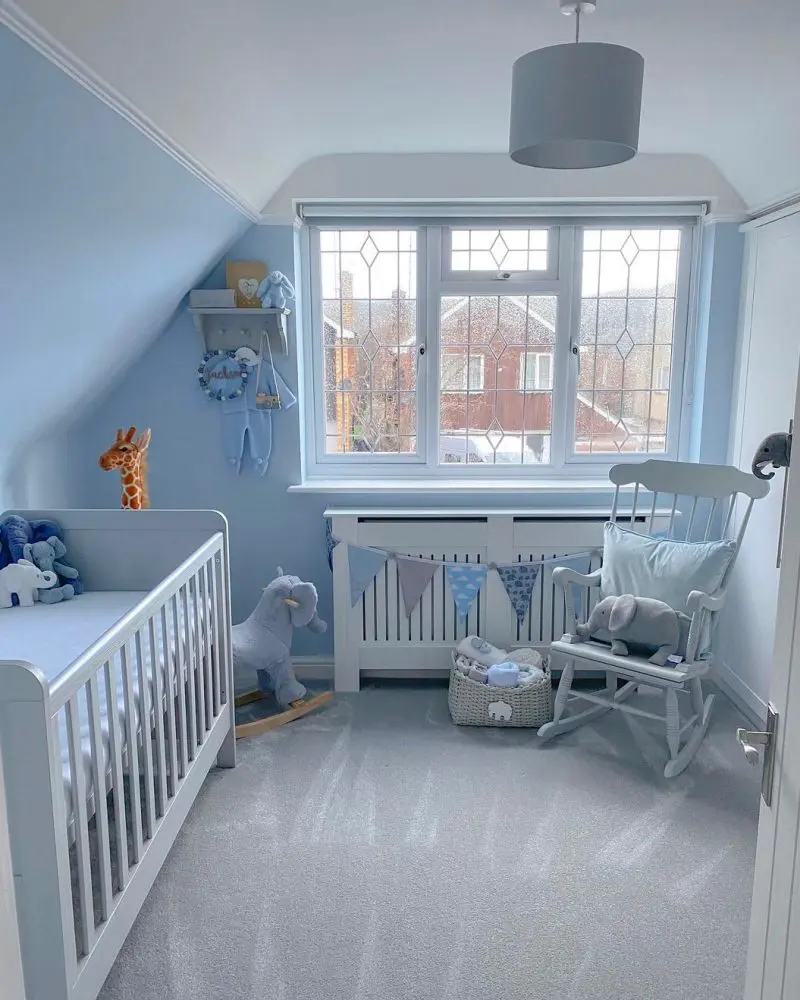 deco chambre bebe bleu