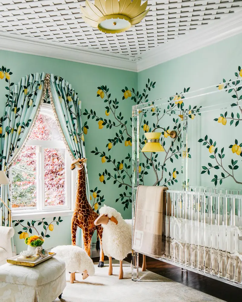 deco chambre bebe mouton coloree