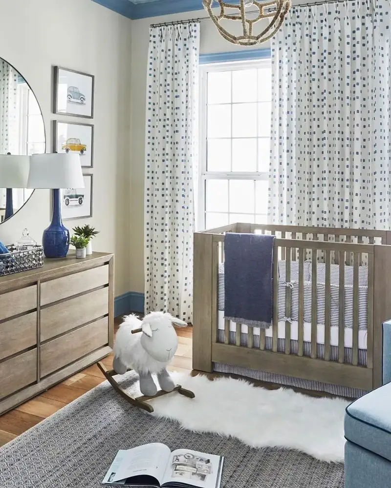 deco chambre bebe mouton bascule
